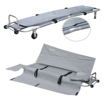 220 X 55 X 15 Cm Ambulance Foldaway Stretcher For Fixing Patients