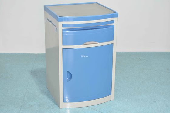 45CM 17.7in Hospital Medical Furniture Abs Bedside Cabinet With Drawer To Storage For Ward