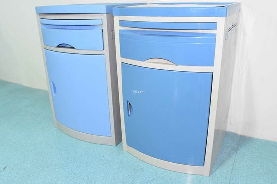 45CM 17.7in Hospital Medical Furniture Abs Bedside Cabinet With Drawer To Storage For Ward
