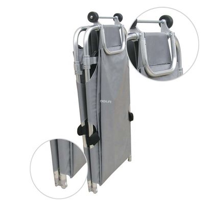 6.5kg Rescue Aluminum Alloy Folding Medical Stretcher