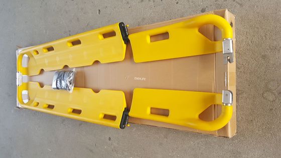 7kg ,162cm Aluminum Folding Stretcher Multifunctional Medical Lightweight Portable Folding Scoop Stretcher