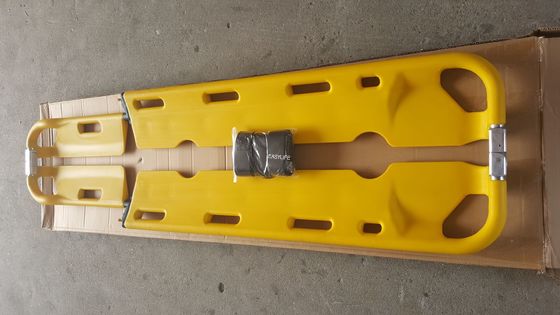 210CM 6CM Folding Scoop Stretcher Lightweight Foldable Stretcher ABS Handrails