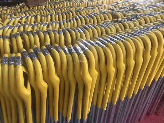 210CM 6CM Folding Scoop Stretcher Lightweight Foldable Stretcher ABS Handrails