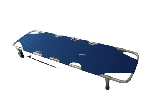 120CM Portable Ambulance Folding Scoop Stretcher For Rescue Transfer