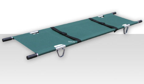 214CM Emergency Mobile Ambulance Folding Stretcher Trolley For Resuing Patient 350lb