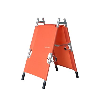 208CM Medical Equipment Portable Ambulance Double Folding Stretcher 4.7KG