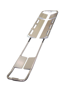 Blue 210cm 44cm Ambulance Collapsible Scoop Stretcher With Straps Manually Operated
