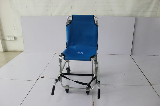 90CM 2 Fold Convertible Wheelchair Cum To Stretcher Hospital Ambulance Aluminum Alloy