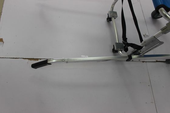 20in Wheeled Steps Manual Stair Climbing Wheelchair Stretcher Without Armrests