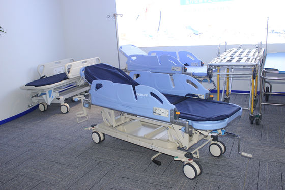 2160MM 89cm Hydraulic Patient Transfer Trolley Emergency Ward Cart