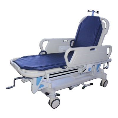 Stretcher Patient Transfer Trolley With Side Rails Manually