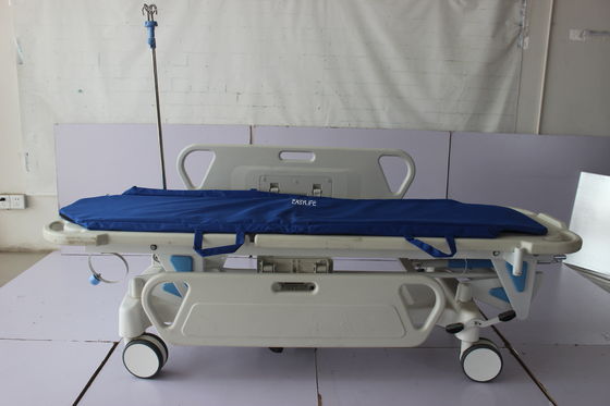Stretcher Patient Transfer Trolley With Side Rails Manually