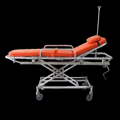 88CM 1.9M Patient Transfer Trolley Aluminum Alloy Load Transfer Trolley