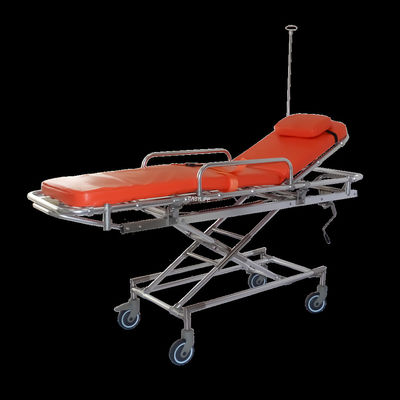 88CM 1.9M Patient Transfer Trolley Aluminum Alloy Load Transfer Trolley