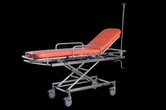 88CM 1.9M Patient Transfer Trolley Aluminum Alloy Load Transfer Trolley