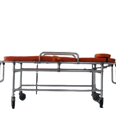 190CM &amp; 21inch Hospital Stretcher Patient Transfer Trolley Aluminum Alloy Non Magnetic Cart