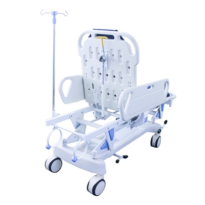 Good price Medical Folding Adjustable Ambulance Patient Transfer Emergency Bed Hospital Stretcher Trolley 560MM 30CM online