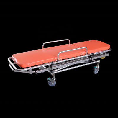1900MM 35nch Medical Emergency Non-Magnetic Trolley Surgical MRI Compatible Transfer Ambulance Stretcher
