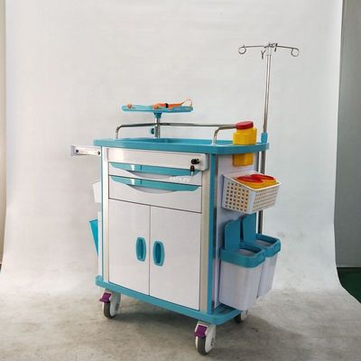 Durable Crash Cart Emergency Medical Equipment Trolley Equipment 520MM