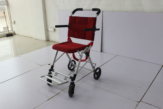 120kg Best Lightweight Folding Wheelchair Caterpillar Type Aluminum Alloy 600mm