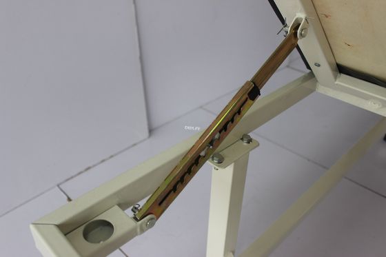 Aluminum Alloy Medical Gynae Examination Beds Manually Lifting