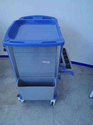 Emergency Trolley for hospital patient with Defibrillator Board  750*480*920mm