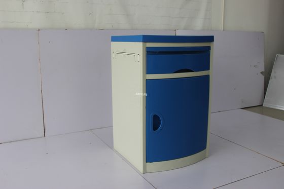 50 Kg Loading Hospital Medical Furniture ABS Lightweight SS Hospital Bedside Cabinet ODM