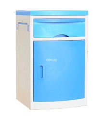 50KG Loading Tray ABS Hospital Bedside Cabinet With Lock