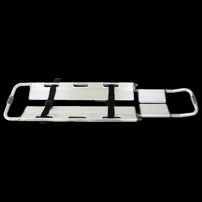 2100MM 44CM Ambulance Trolley Bed Aluminum Alloy Back Board Stretcher Lightweighted