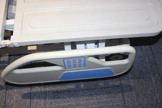 Cold Rolled Steel 85in Electric Hospital Bed  For Home Use W105 White With Toilet