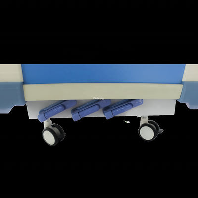 2150mm 750mm Multi Function Manual Hospital Beds 3 Cranks Patient Room