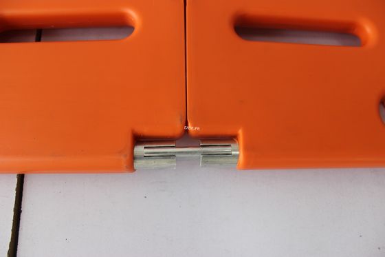 High-density plastic foldable emergency stretcher spine board with X-ray and CT penetration