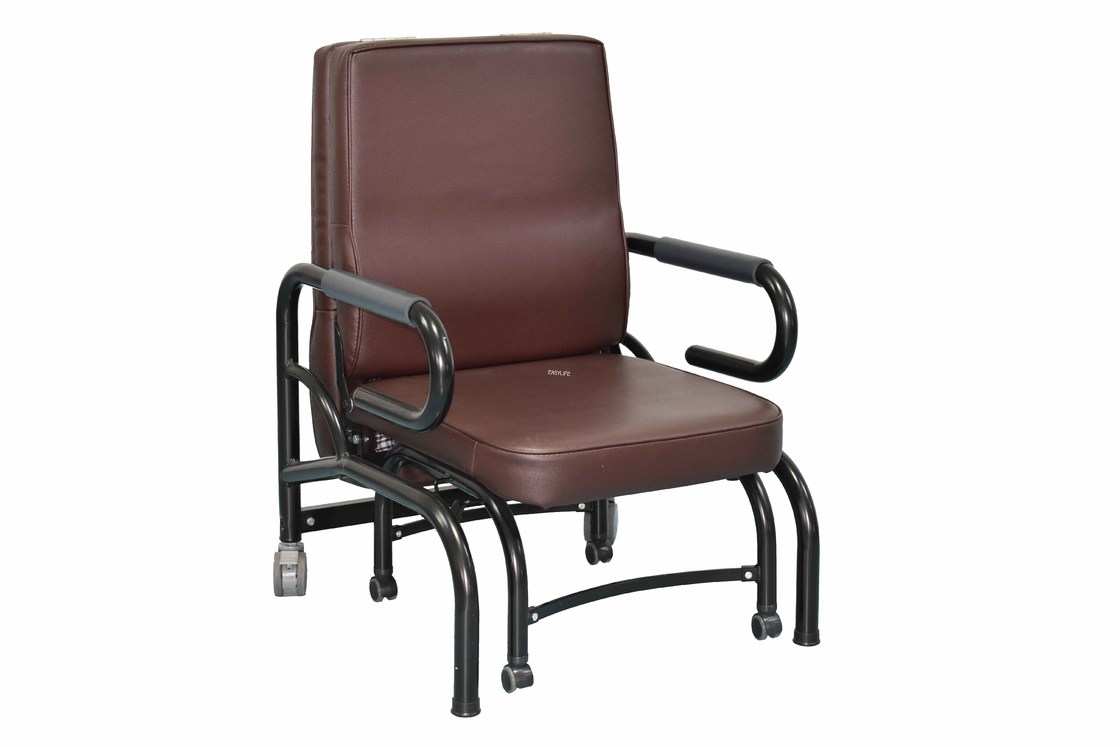 MDK-D101 Luxury Medical Accompany Escort Chair Hospital Medical Folding Bed Price