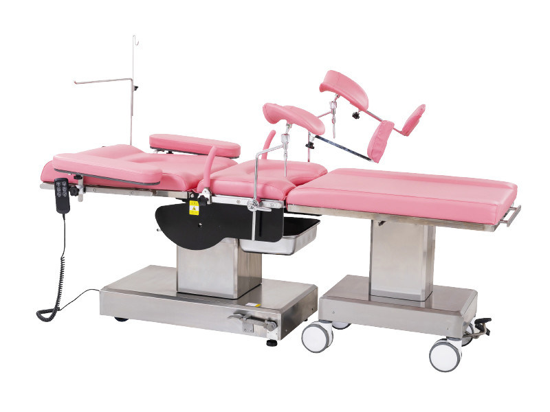 Electric Gynecological Examination Obstetric Bed 2000 X 600 X 650mm SS 304 For Woman