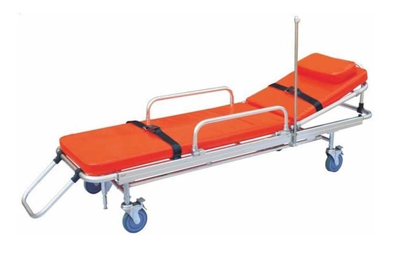 Good price Emergency Rescue Ambulance Folding Wheelchair Ambulance Stretcher With Wheels online
