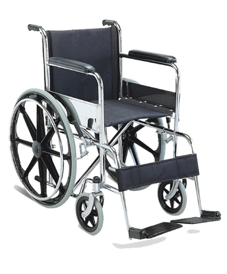 Good price Stainless Steel Portable Wheelchair 20kg 455mm For Disabled Patient online