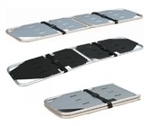 Good price 185cm X 50cm High Strength Aluminum Alloy Folding Stretcher Hospital Rescue Medical Equipment Fold Foldaway Littler online