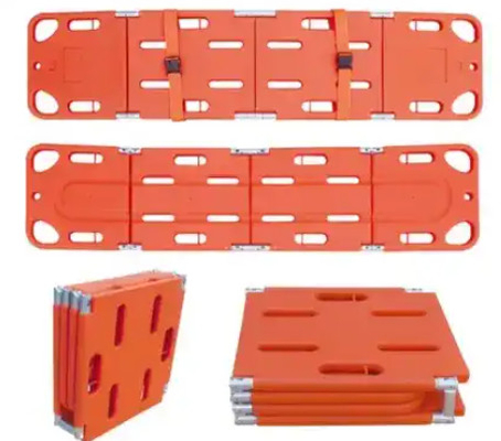 Good price Four Folding Ambulance Emergency Rescue Spine Board Stretcher online
