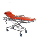 Good price Good Quality Manual Luxurious Backrest Adjustable Hospital Patient Stretcher Height Adjustable Transport Trolley online
