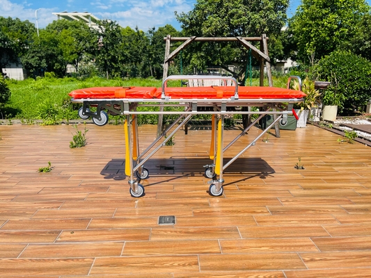 Good price Aluminum Alloy Foldable Ambulance Stretcher Leg Adjustment For Transporting Wounded online