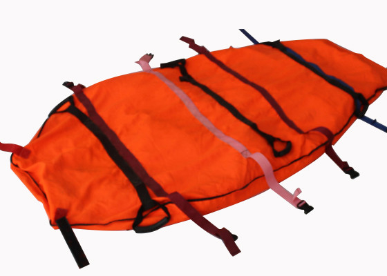 Good price Orange Medical Emergency Rescue Equipment Foldable Air Vacuum Mattress Stretcher online