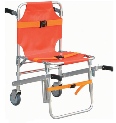 Good price Emergency Aluminum Alloy Stair Chair Stretcher Evacuation Foldaway Lifting Wheelchair online
