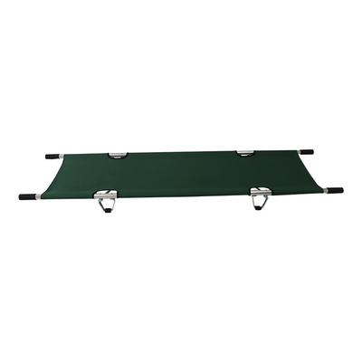 Good price 215 Cm 13cm Folding Medical Stretcher For Patient Transport  With Oxford Leather online