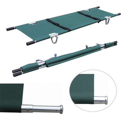 Good price 214CM Emergency Mobile Ambulance Folding Stretcher Trolley For Resuing Patient 350lb online