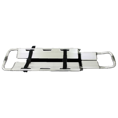 Good price 210 X 44 X 6 Cm 350lb Plastic Aluminum Alloy Orthopedic Scoop Stretcher Patient Transfer online