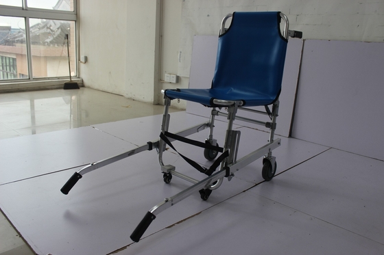 Good price 20in Wheeled Steps Manual Stair Climbing Wheelchair Stretcher Without Armrests online