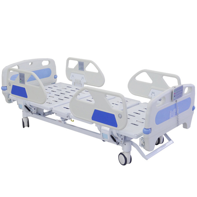 Good price 2150MM 250KGS Five Functions Electric Hospital Bed For Patients ICU Use online