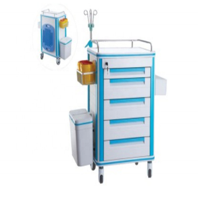 Good price Emergency Trolley for hospital patient with Defibrillator Board  750*480*920mm online